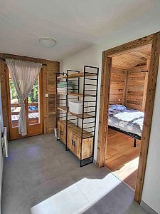 Ferienhaus in Crans Montana-Aminona - Flur im OG