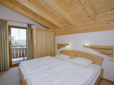 Ferienhaus in Hochkrimml - Blick in die Schlafzimmer