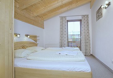 Ferienhaus in Hochkrimml - Blick in die Schlafzimmer