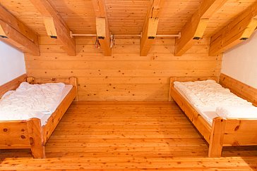 Ferienhaus in Obertauern - Blick ins Schlafzimmer