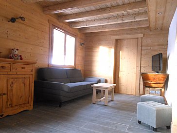 Ferienhaus in Le Grand Bornand - Wohnraum