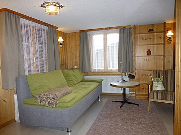 Ferienwohnung in Leukerbad - Sitzecke