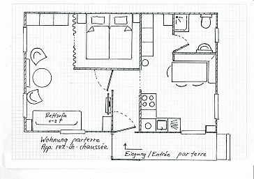 Ferienwohnung Grundrissplan 2