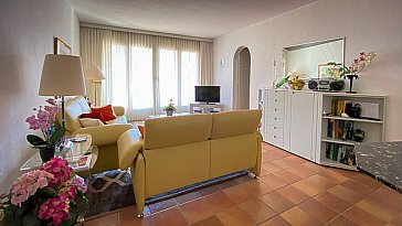 Ferienwohnung in Ascona - Wohnzimmer