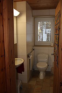 Ferienwohnung in Davos - Toilette