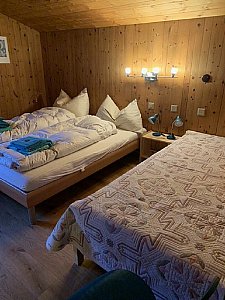 Ferienwohnung in Davos - Schlafzimmer