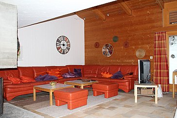Ferienwohnung in Davos - Wohnzimmer