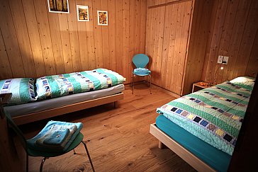 Ferienwohnung in Davos - Schlafzimmer