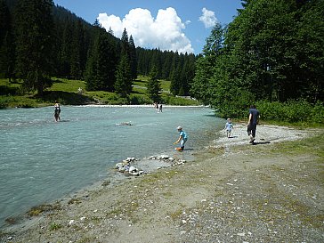 Ferienwohnung in Klosters - An der Landquart vor Garfiun (45 Min. zu Fuss)