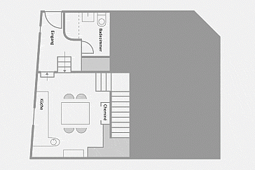 Ferienwohnung Grundrissplan 1