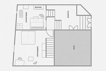 Ferienwohnung Grundrissplan 2