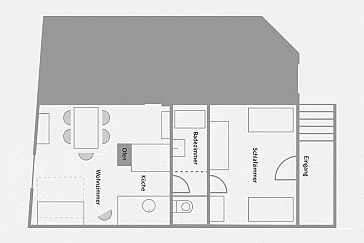 Ferienwohnung Grundrissplan 1