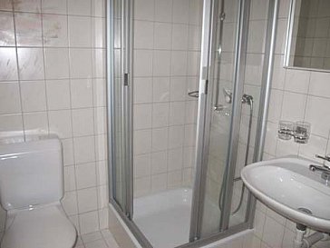 Ferienwohnung in Grächen - WC/Dusche