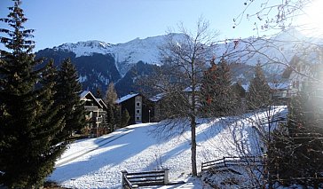 Ferienwohnung in Lumbrein - Aussicht Richtung Süden