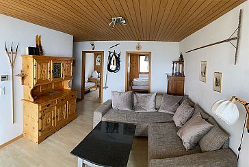 Ferienwohnung in Lumbrein - Wohnzimmer