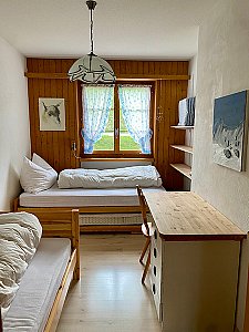 Ferienwohnung in Lumbrein - Schlafzimmer 1