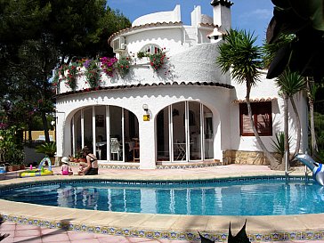 Ferienhaus in Moraira - Haus mit Pool