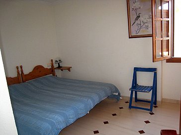 Ferienwohnung in Torrevieja - Schlafzimmer mit Meerblick