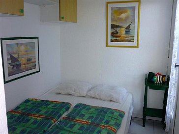 Ferienwohnung in Sète - Separates Schlafzimmer mit Doppelbett