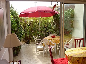 Ferienwohnung in Sète - App. 2 die gemütliche Terrasse