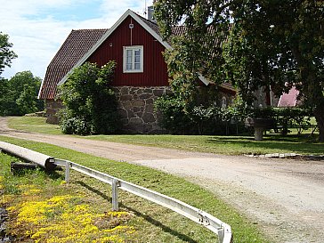 Ferienhaus in Kallinge - Blick von Osten