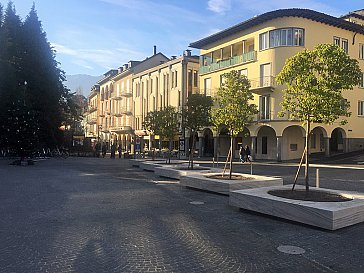 Ferienwohnung in Ascona - Hausansicht