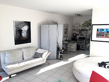 Ferienwohnung in Ascona - Wohnbereich