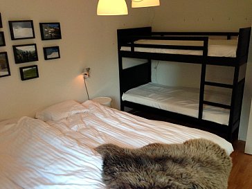 Ferienwohnung in Andermatt - Schlafzimmer