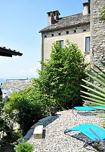 Ferienwohnung in Brione sopra Minusio - Terrasse
