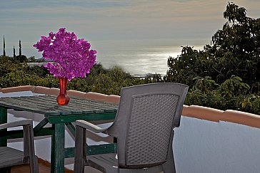 Ferienhaus in Los Llanos de Aridane - Dach mit Weitblick