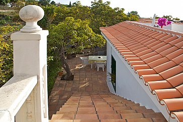 Ferienhaus in Los Llanos de Aridane - Treppe zur Dachterrasse