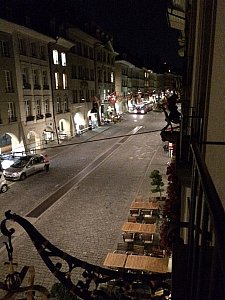 Ferienwohnung in Bern - Aussicht auf die Gerechtigkeitsgasse