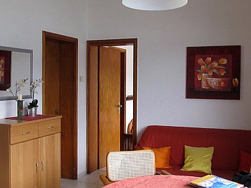 Ferienwohnung in Ronco sopra Ascona - Wohnzimmer