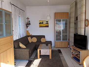 Ferienwohnung in Ronco sopra Ascona - Gemütliches Wohnzimmer