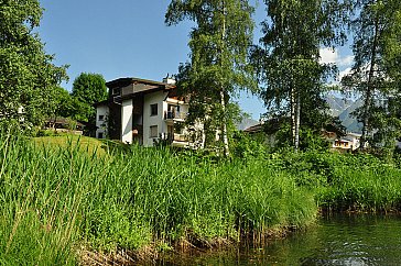 Ferienwohnung in Laax - Ferienwohnung Casa al Lag direkt am Laaxersee