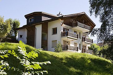 Ferienwohnung in Laax - Ferienwohnung Casa al Lag direkt am Laaxersee