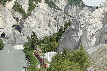 Ferienwohnung in Laax - Rheinschlucht-Wanderung