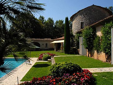 Ferienhaus in Valbonne - Grosser Garten