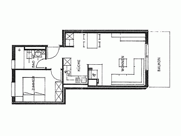 Ferienwohnung Grundrissplan 1