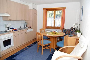 Ferienwohnung in Samnaun-Laret - Wohnküche