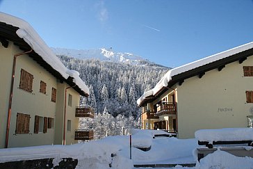 Ferienwohnung in Klosters - Blick Richtung Gotschna