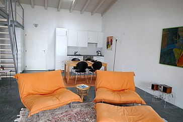 Ferienwohnung in Caslano - Wohnraum