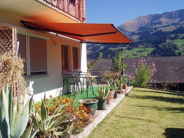 Ferienwohnung in Horboden - Gartensitzplatz