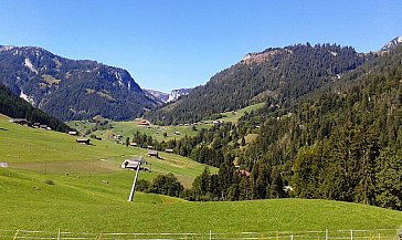 Ferienwohnung in Horboden - Ausblick vom Ferienzentrum