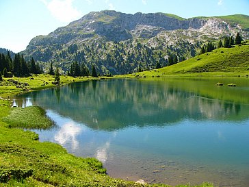 Ferienwohnung in Horboden - Naturpark Diemtigtal - Der Seebergsee im Sommer