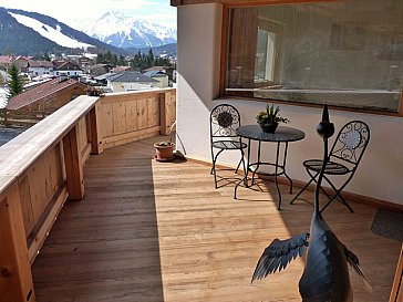 Ferienwohnung in Seefeld - Grosser Aussichtsbalkon