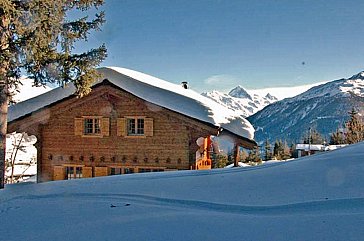 Ferienhaus in Les Collons - Ferienhaus Les Collons im Winter