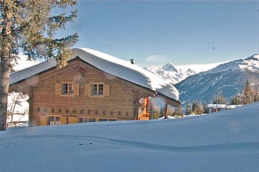 Ferienhaus in Les Collons - Das Has im Winter