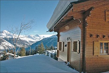 Ferienhaus in Les Collons - Herrliche Aussicht