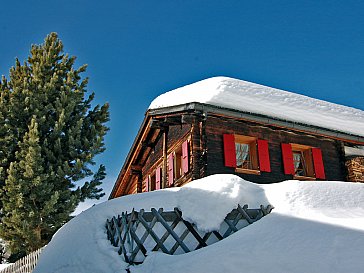 Ferienhaus in Riederalp - Chalet Riederalp im Winter